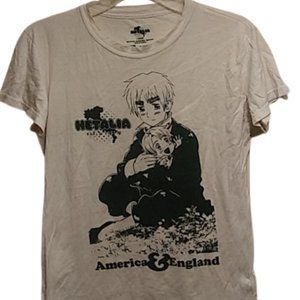 Vintage Hetalia World Series T Shirt Size Large